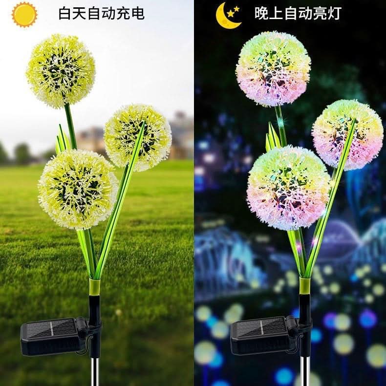 Solar LED Dandelion Garden Lawn Lights