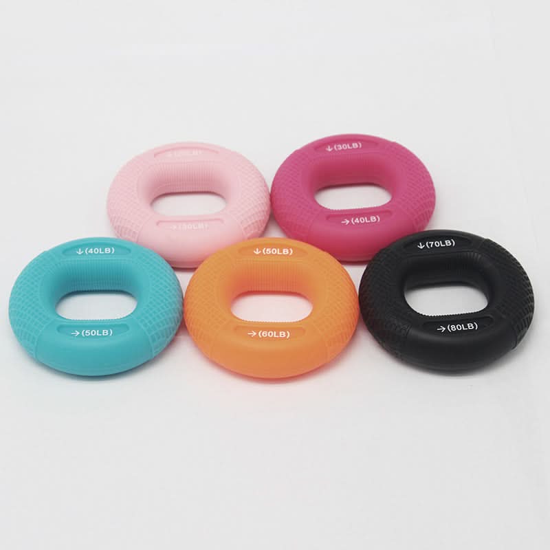 Silicone Hand Grip Strengthener Ring Trainer - Pack of 1