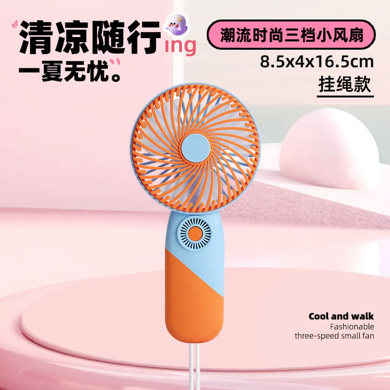 Mini USB Rechargeable Handheld Fan – Portable Desktop Cooling Gadget