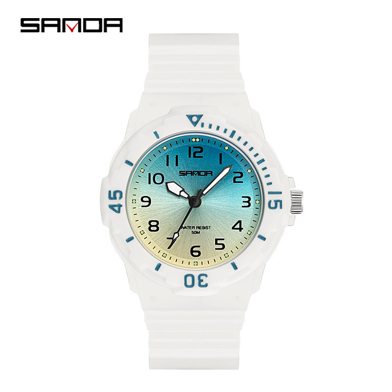 Sanda Women’s Luminous Quartz Watch – Waterproof Casual Analog Watch