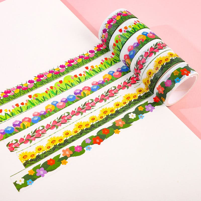 6 Rolls Dreamy Cloud Lace Tape Set
