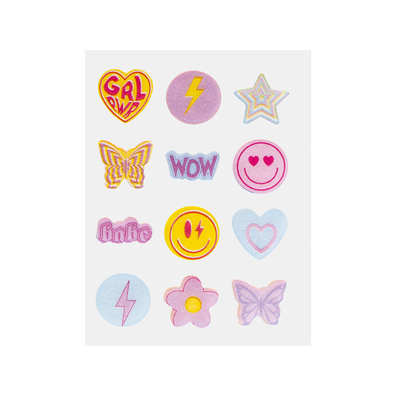 Cute Diamond Acne Patches – Pimple Covers in Heart & Flower Shapes, Skin-Safe