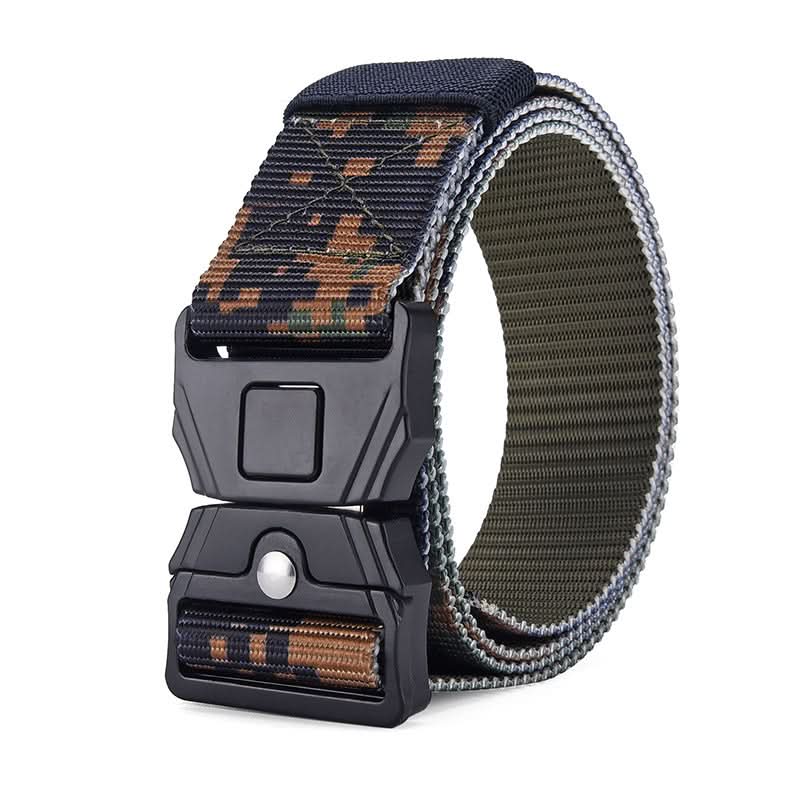 Men’s Tactical Nylon Belt – Durable Woven Design