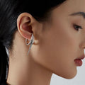 Trendy Unisex Non-Pierced Scepter Ear Clips