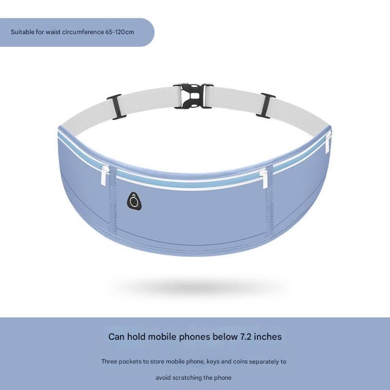 Unisex Running Waist Bag – High-Elastic Sports Belt for Fitness, Cycling & Travel