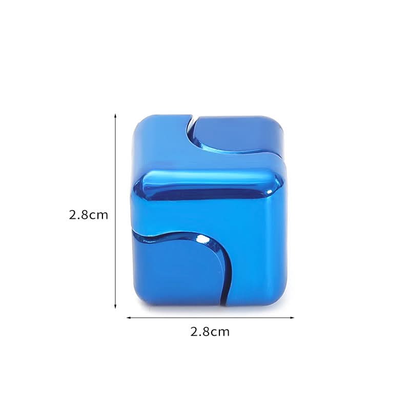 Colorful Zinc Alloy Fidget Gyroscope Cube