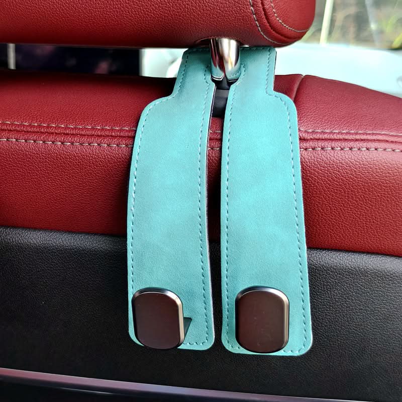 Suede Car Seat Hook for Storage
