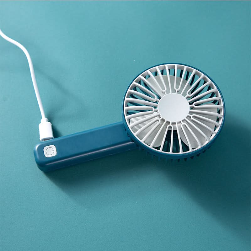 Mini USB Handheld Folding Fan – 3-Speed Portable Silent Fan for Travel & Outdoor