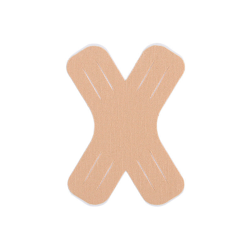 X-Shaped Muscle Support Patches – Cotton Sports Tape for Running & Joint Care (Pack of 2)