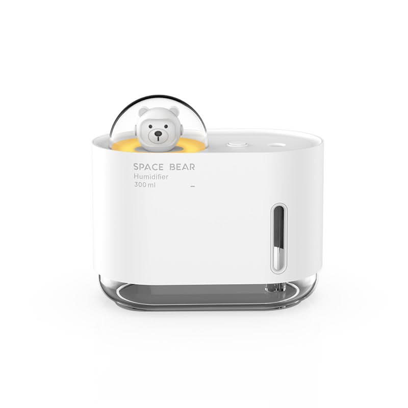 Mini USB Strawberry Bear Humidifier – Portable Ultrasonic Mist For Home & Desk