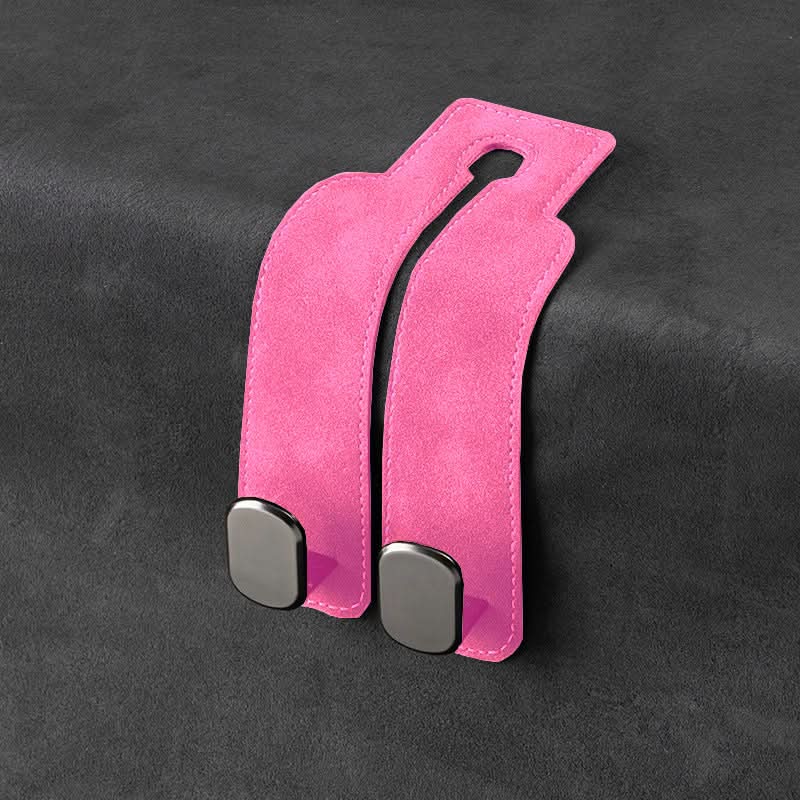 Suede Car Seat Hook for Storage