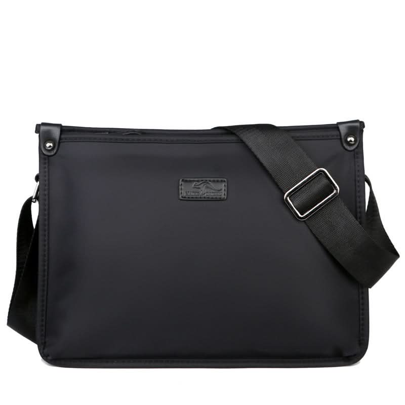 Men’s Waterproof Oxford Crossbody Bag – Business Casual Shoulder Bag