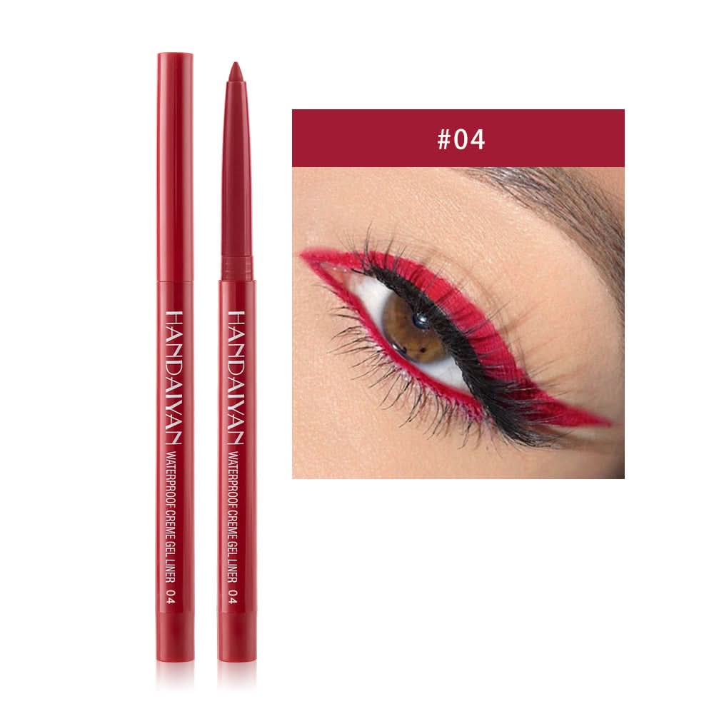 HANDAIYAN Waterproof Eyeliner Gel Pencil – Smudge-Proof Cream Gel Eyeliner
