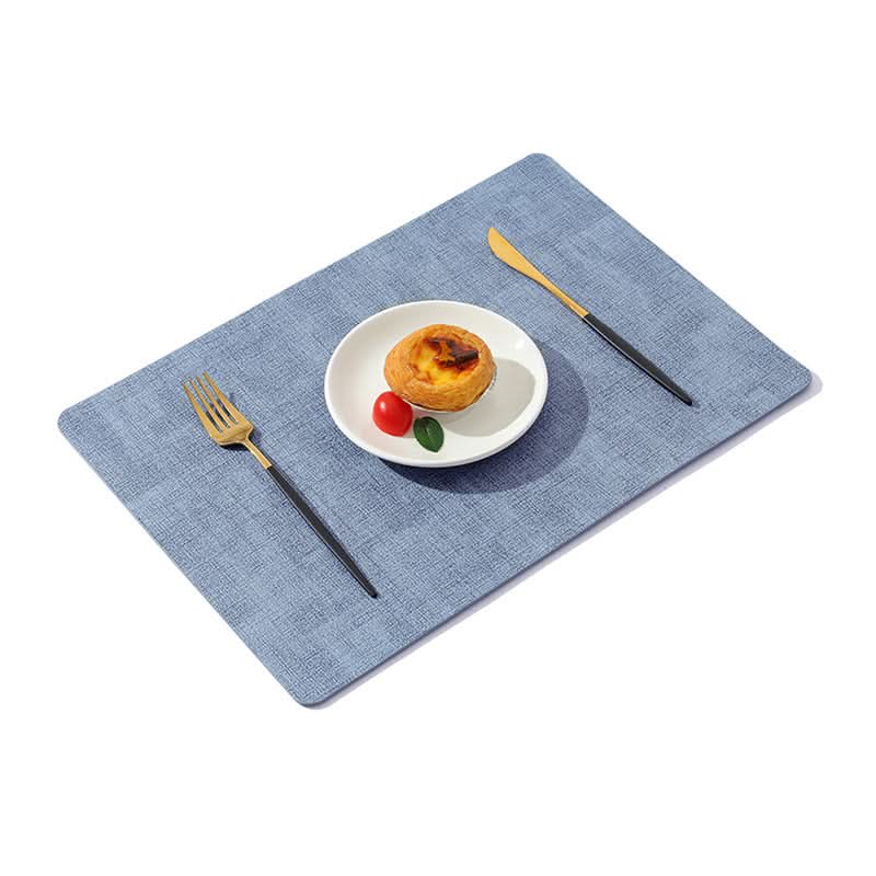 Double-Sided Leather Waterproof Dining Placemat