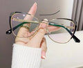 Women’s Cat-Eye Anti-Blue Light Glasses – Fashion Slim Frame, Full-Rim Screen Eyewear