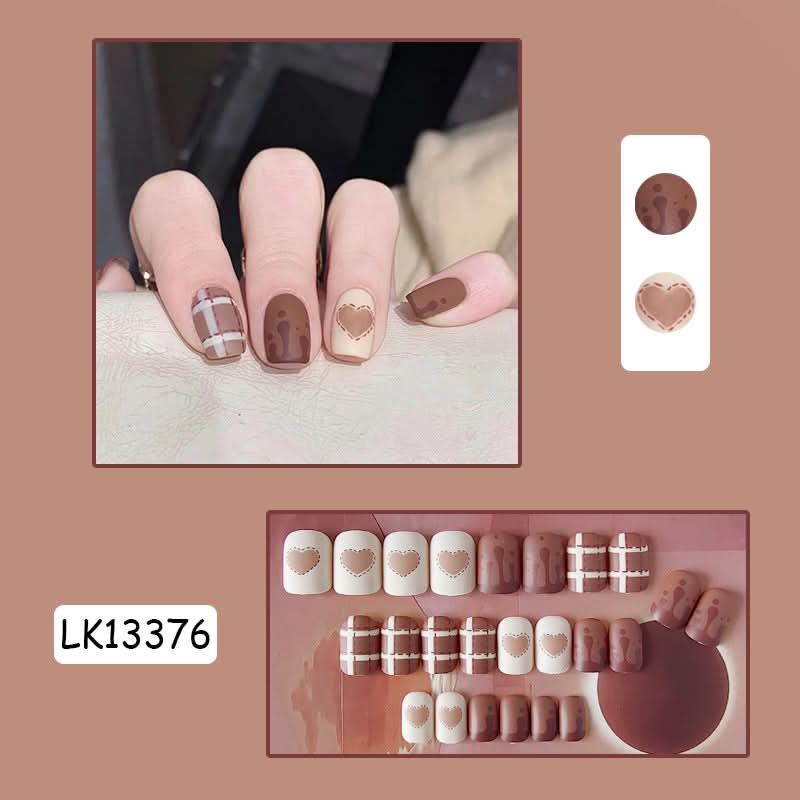 Autumn & Winter Style Colored Nail Art Pieces