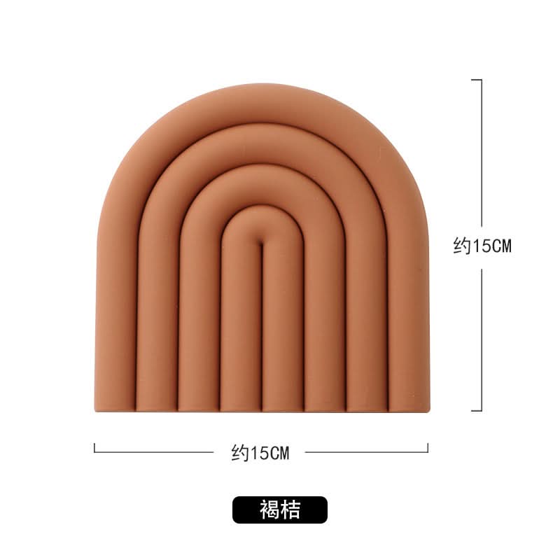 Rainbow Silicone Pot Mat & Insulation Pad