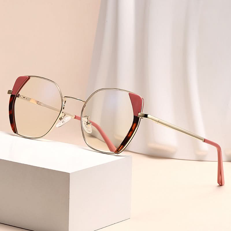 Women's Cat Eye Blue Light Glasses – Color-Changing Optical Frames