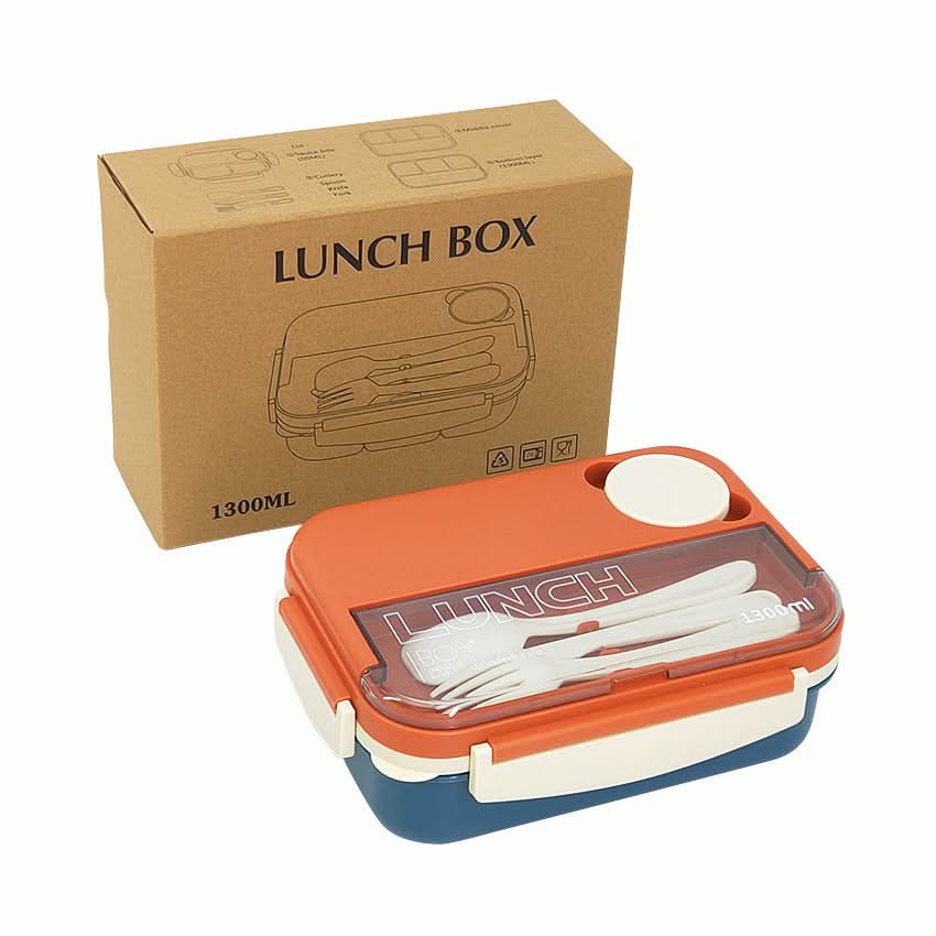 Bento Lunch Box – Leakproof, Large-Capacity Food Container