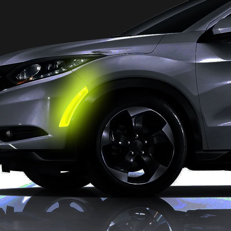 Carbon Fiber Car Fender Reflective Strips – Anti-Scratch & Anti-Collision Body Stickers