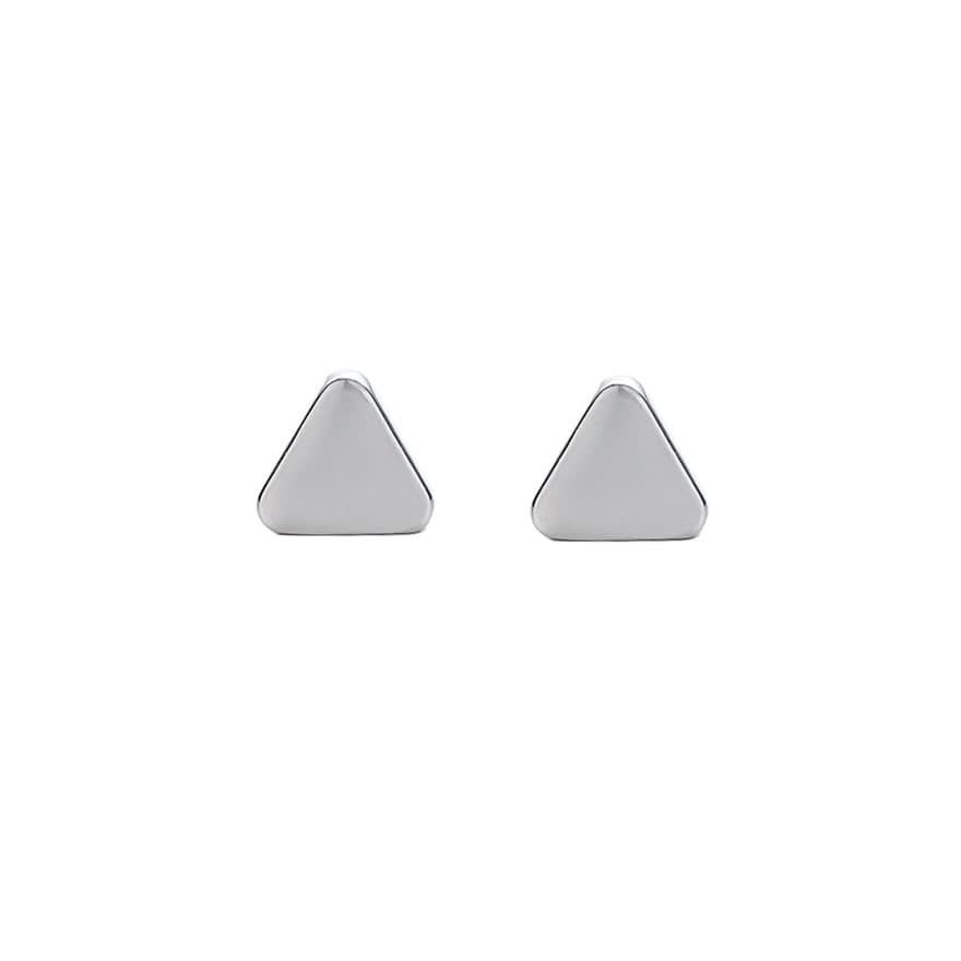 Men’s Magnetic Triangle Ear Clips – No-Piercing, Hip-Hop Style Jewelry
