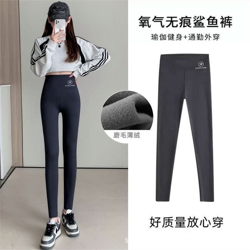 Women's Velvet High-Waist Winter Leggings