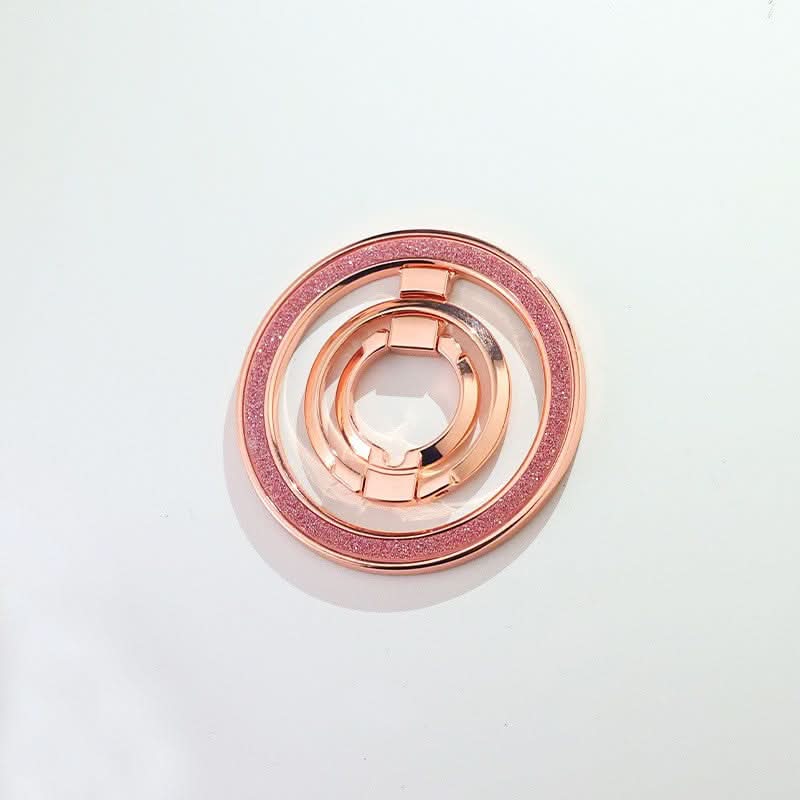360° Rotating Magnetic Phone Ring Holder – Foldable Stand