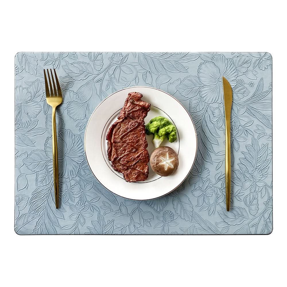 Double-Sided Leather Non-Slip Dining Mat