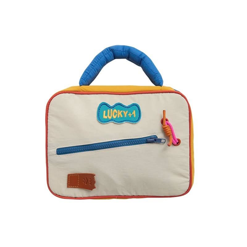 2024 Cute Contrast Color Cosmetic Bag for Women