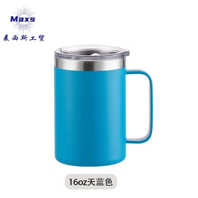 Stainless Steel Vacuum Coffee Thermos Mug – 12oz Insulated Cup