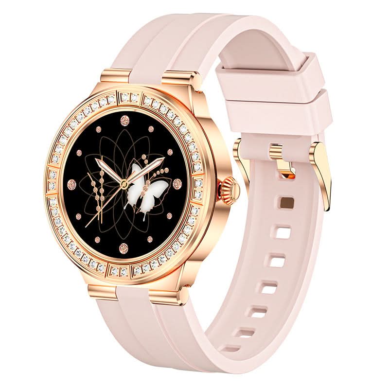 Women's Smart Health Watch – Blood Pressure, Heart Rate & Oxygen Monitor