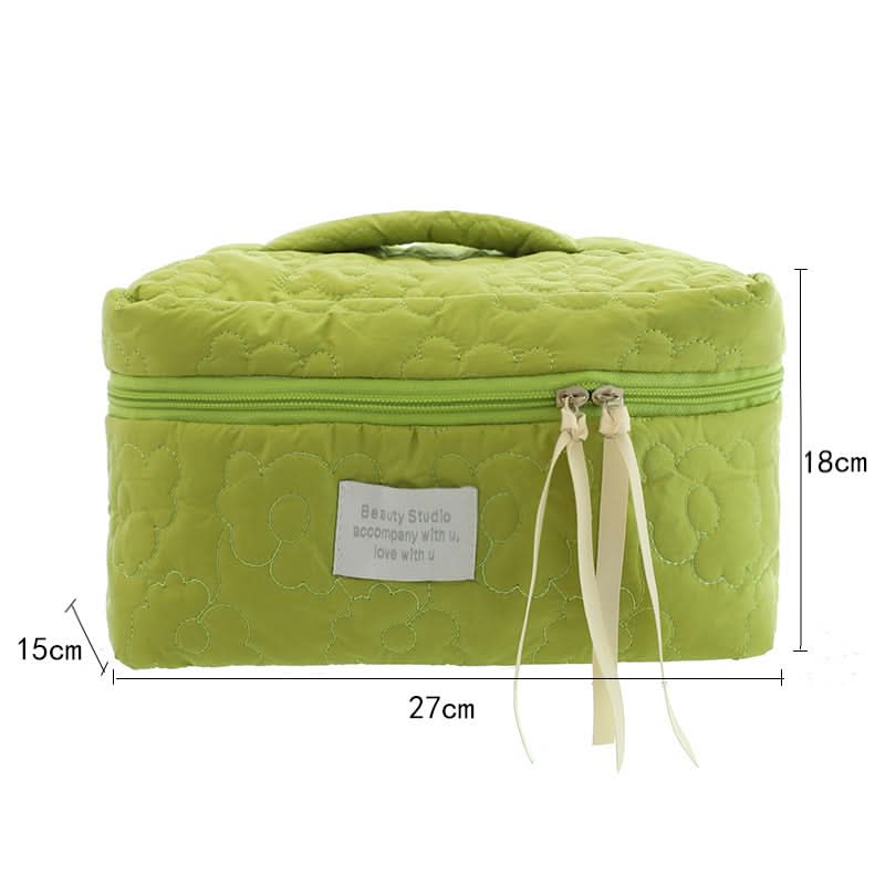 Medium Rectangular Cosmetic Bag for Travel