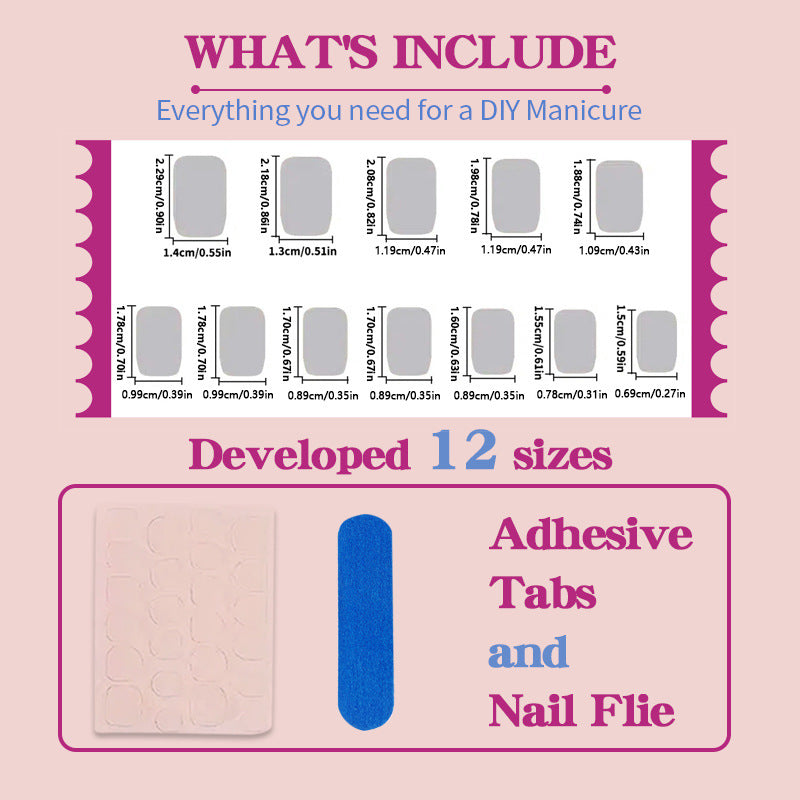 Cute French Tip Press-On Nails – Square Nude with Pink 3D Bow, Acrylic False Nails