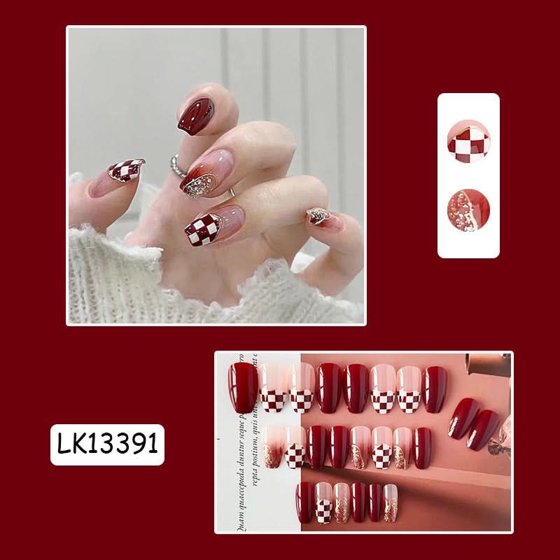 Autumn & Winter Style Colored Nail Art Pieces