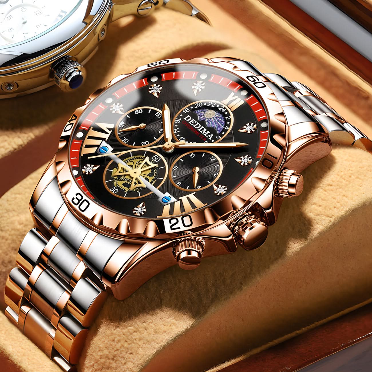 Men's Quartz Business Watch – Luminous Waterproof