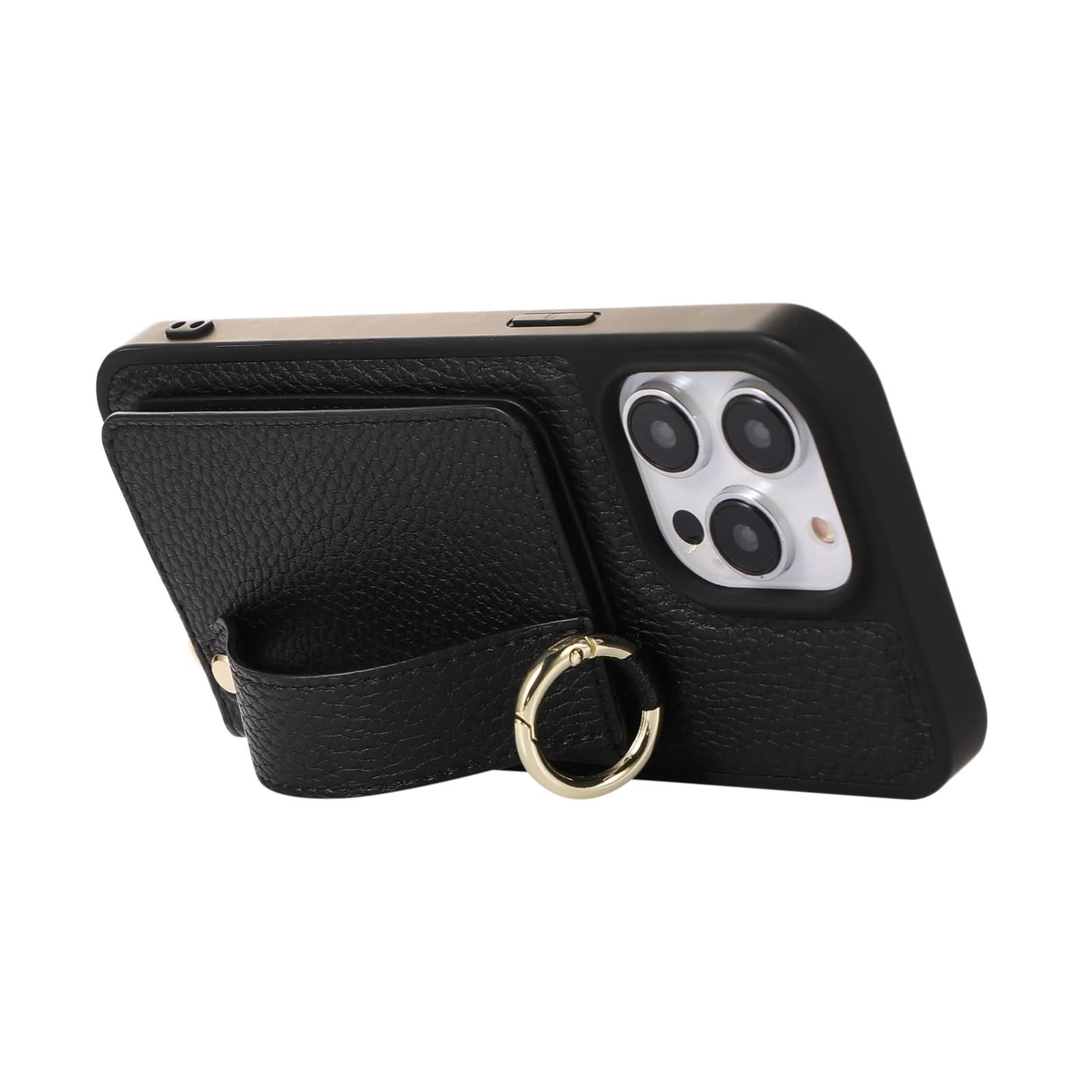 Leather Phone Case with Card Holder for iPhone