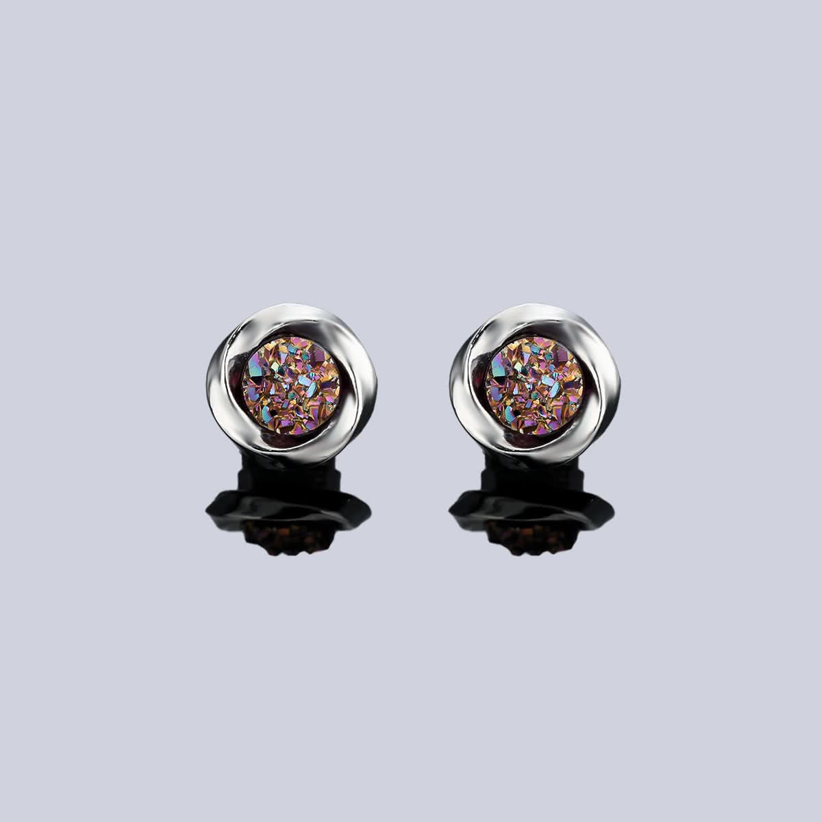 Magnetic Mobius Ear Clips – Unisex Fashion Earrings