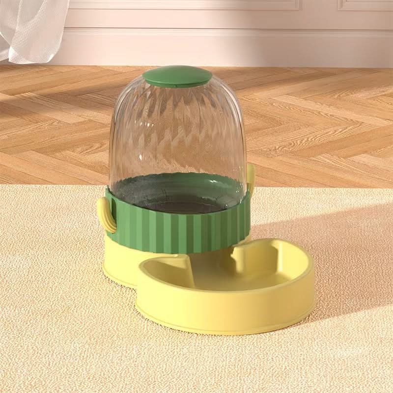 Automatic Cactus Pet Feeder and Water Dispenser