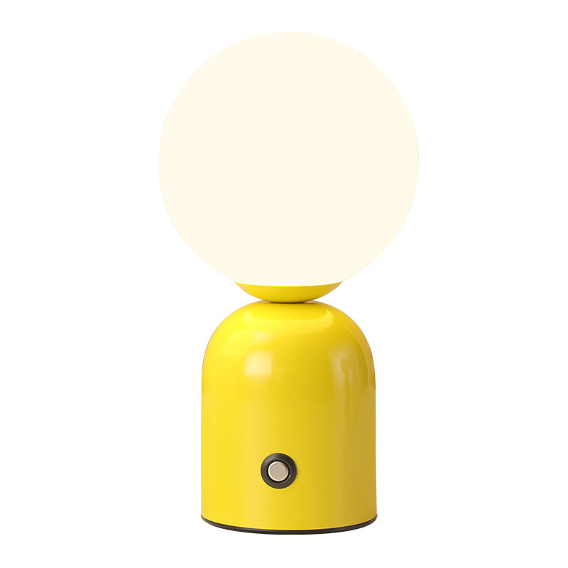 Nordic Macaron LED Table Lamp – Minimalist Desk & Bedside Ambient Light for Home & Café
