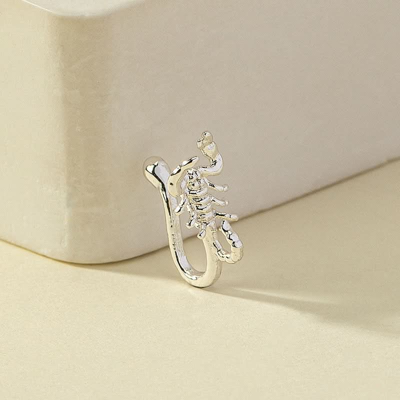 Scorpion Nose Ring Non-Piercing U-Clip