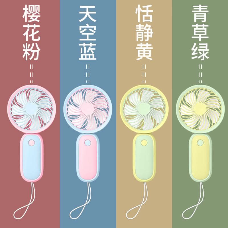 USB Rechargeable Mini Handheld Fan – Portable Electric Cooling Fan