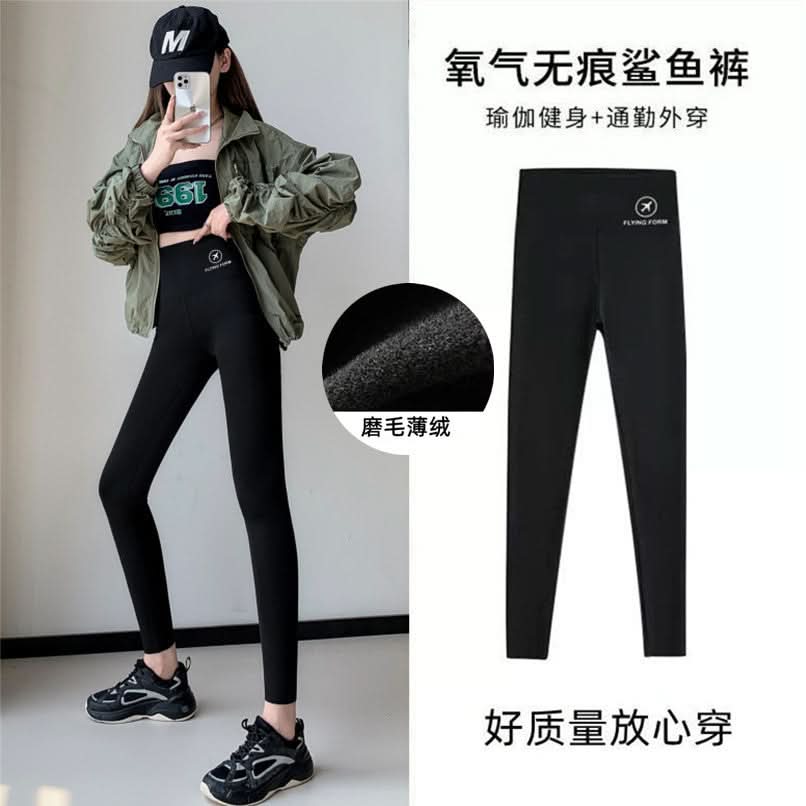 Women's Velvet High-Waist Winter Leggings