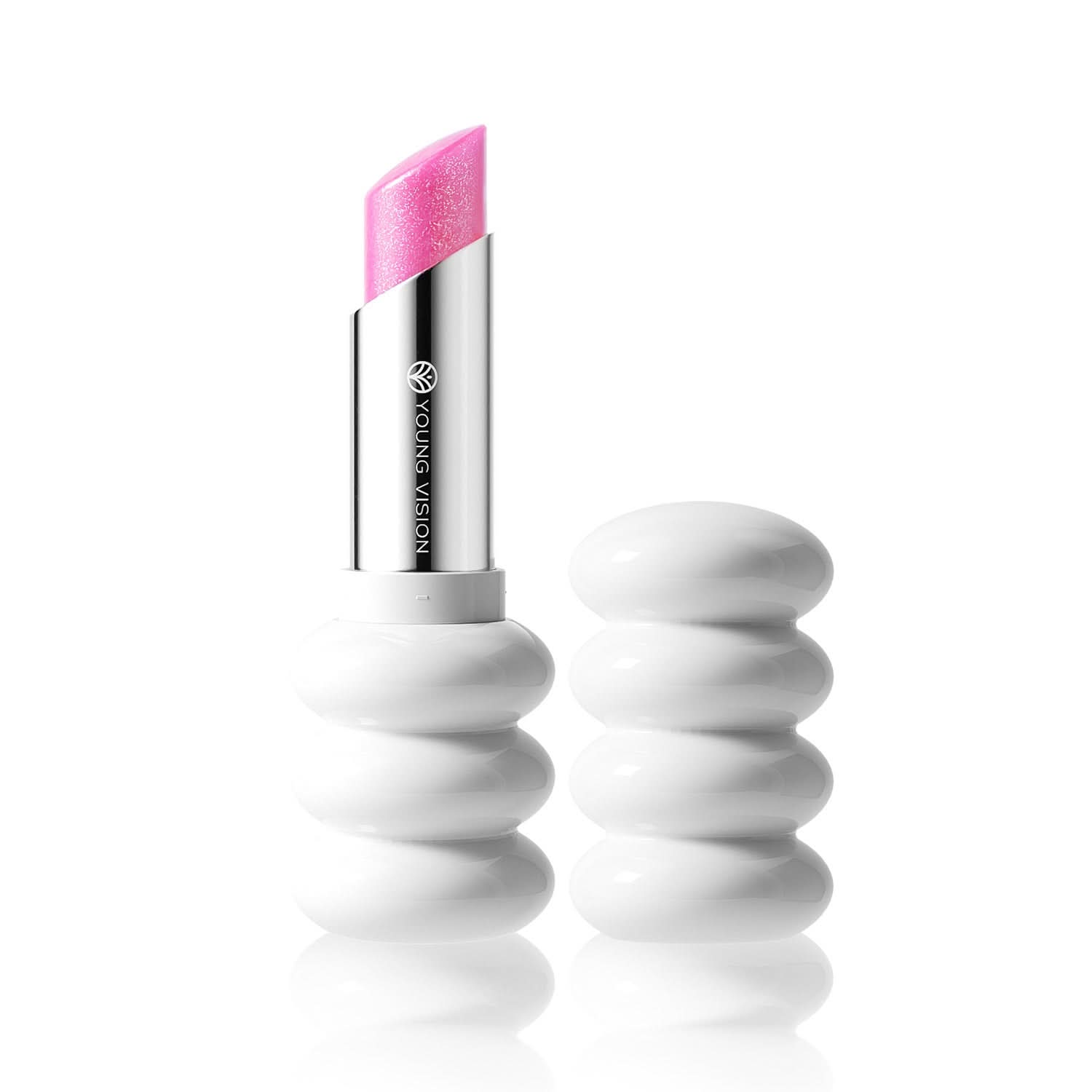 YOUNG VISION Spiral Lipstick – Moisturizing, Glitter Finish, Nourishing Formula