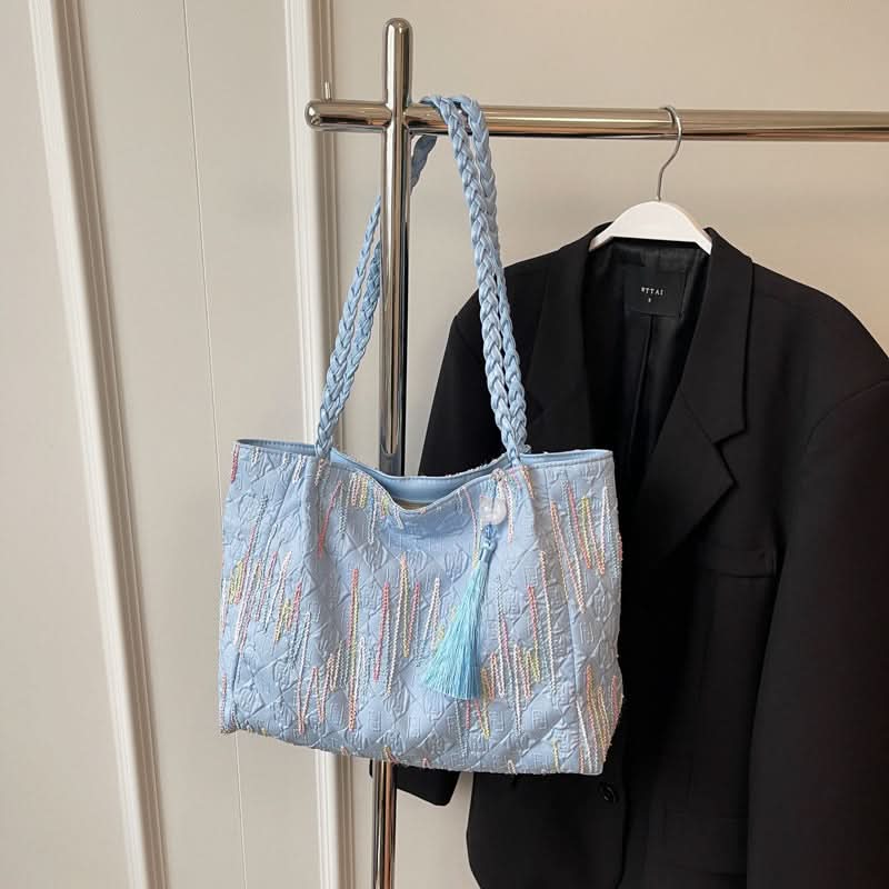 Casual Trend Large Capacity Tote Bag - Fashionable Shoulder Bag
