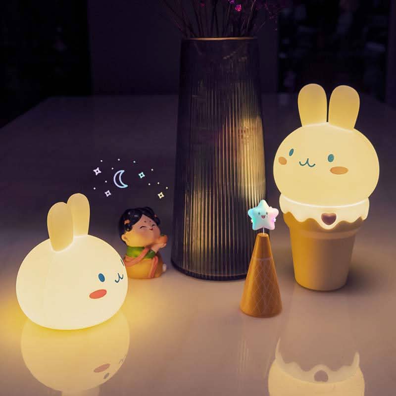 Magnetic Ice Cream Rabbit Night Light USB