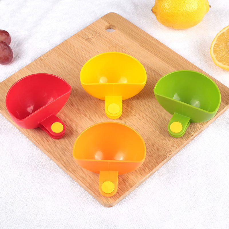 Clampable Seasoning Bowls Set – Creative Plastic Condiment Bowls for Plates, Salads & Snacks