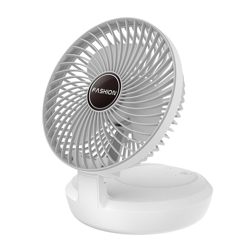 Portable USB Fan – Foldable Desktop & Wall-Mounted Air Circulation Cooling Fan for Home and Office