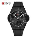 OFNS Men’s Quartz Watch – Waterproof Casual Luminous Dial, 24-Hour Indicator