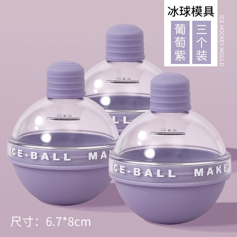 Silicone Light Bulb Ice Cube Mold Set