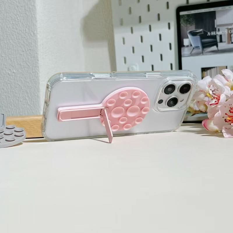 Lollipop Suction Cup Phone Stand – Silicone Non-Slip Holder
